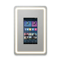 Smart Bathroom Mirror Built to Enhance Daily Routines, Touch Screen Display, Waterproof LED Lighting, Tempered Glass