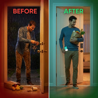 Smart Lock C220 and C30, Keyless Entry Door Lock, Built-In Wifi Deadbolt — Before & After