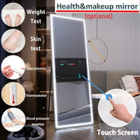 Smart Bathroom Mirror Built to Enhance Daily Routines, Touch Screen Display, Waterproof LED Lighting, Tempered Glass