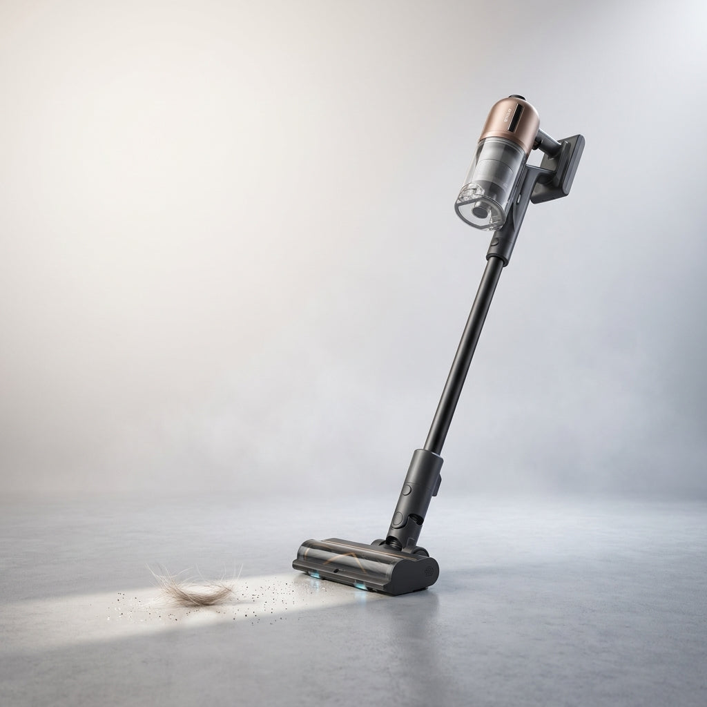 Z20 Cordless Vacuum Cleaner, Smart Vacuum Cleaner with 250AW Powerful Suction, up to 90 Minutes Runtime, Versatile for All Surfaces, Handheld Feature for Hard Floors, Carpets & Sofas | up to 90 Minutes Runtime, Versatile for All Surfaces, Handheld Feature — Studio Shot