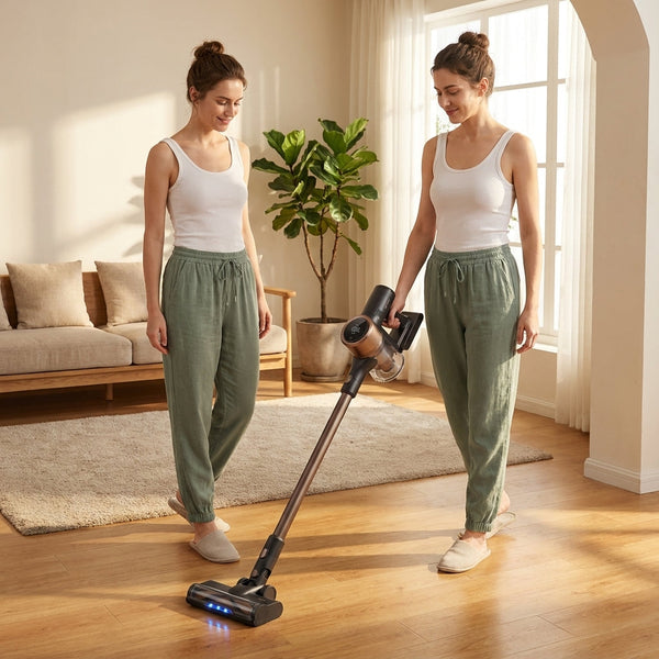Z20 Cordless Vacuum Cleaner, Smart Vacuum Cleaner with 250AW Powerful Suction, up to 90 Minutes Runtime, Versatile for All Surfaces, Handheld Feature for Hard Floors, Carpets & Sofas | up to 90 Minutes Runtime, Versatile for All Surfaces, Handheld Feature