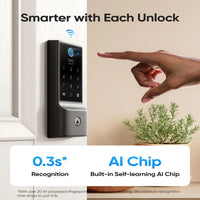 Smart Lock C220 and C30, Keyless Entry Door Lock, Built-In Wifi Deadbolt